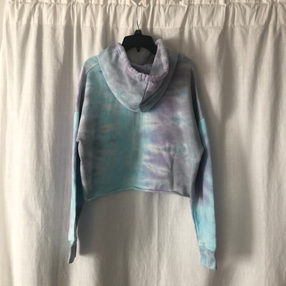 Tie dye crop hoodie - Picture 2 of 2